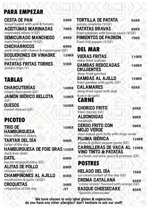 Meny Everts Tapasbar Eng